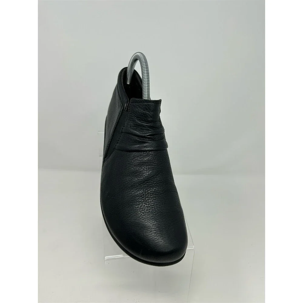 Naot Terehu Womens Black Leather Slip-On Comfort Ankle Booties Size 38